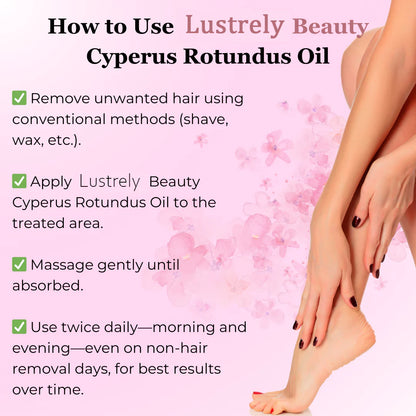 Lustrely Cyperus Rotundus Oil™
